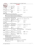 Trac nghiem toan 6 hoc ki 2 