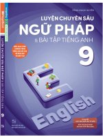 luyện chuyên sâu ngữ pháp 9