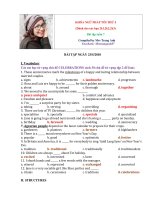 BÀI tập TUẦN 7(23 5) KEYS 