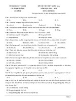 PENBOOK LUYỆN THI THPT QUỐC GIA môn hóa năm 2020 đề 6 