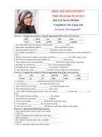 BÀI tập NGÀY 9 8 