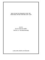 Bài dự thi dạy học theo định hướng stem  vật lý 9