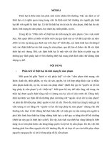 Phân tích về thiệt hại do tính mạng bị xâm phạm.