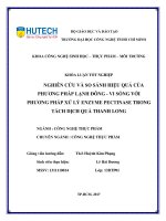 Nghiên Cứu Và So Sánh Hiệu Quả Của Phương Pháp Lạnh Đông - Vi Sóng