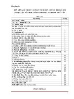 V09 rèn kỹ năng chọn và phân tích dẫn chứng trong bài nghị luận văn học dành cho học sinh giỏi ngữ văn 