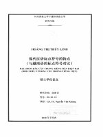 Đặc điểm dấu câu trong tiếng hán hiện đại (đối chiếu với dấu câu trong tiếng việt)  
