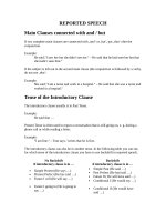 Reported speech toan tap