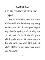 Chính trị Cao đẳng GDNN 2020_Bài mở đầu_Bản chuẩn