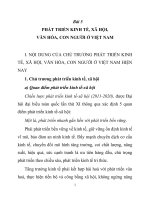 Bài giảng môn chính trị cao đẳng năm 2020 bài 5 