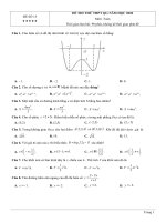 Megabook   đề thi THPT QG 2020   môn toán học   đề 15   có lời giải chi tiết
