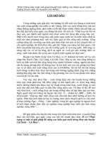 Tiểu luận cao cấp lý luận chính trị: Thực trạng và một số giải pháp để nâng cao hiệu quả nuôi trồng thuỷ sản