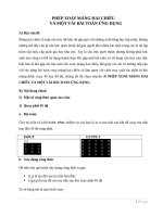 PHÉP XOAY MẢNG HAI CHIỀU và một vài bài TOÁN ỨNG DỤNG ti05 