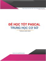 TÀI LIỆU PASCAL THCS