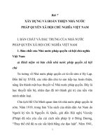 Bài giảng môn chính trị cao đẳng năm 2020 bài 7 