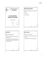 Bài giảng Quản trị marketing - PGS.TS. Phạm Thị Huyền