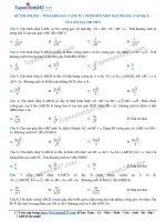 TS247 DT thi online tinh khoang cach tu 1 diem den 1 mat phang cap do 3 co loi giai chi tiet 18309 1560226522 