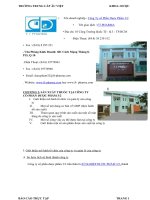 Báo cáo thực tập ngành dược   quy trình sản xuất thuốc tại công ty cổ phẩn dược phẩm 3 2   nhà thuốc công ty cổ phần dược phẩm quận 10