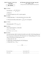 đề thi học sinh giỏi toán 8 năm 2016- 2017 huyện giao thủy