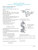CHUYÊN đề 1  cơ CHẾ DI TRUYỀN và BIẾN dị cấp PHÂN tử 