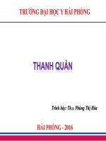 thanh quản k + viêm 