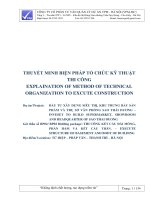 Thuyết minh biện pháp thi công nhà cao tầng song ngữ anh   việt 