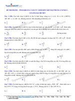 TS247 DT thi online tinh khoang cach tu 1 diem den 1 mat phang cap do 1 co loi giai chi tiet 18307 1531106430 