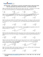 TS247 DT thi online khoang cach giua 2 duong thang cheo nhau bang phuong phap dung mat phang song song co loi giai chi tiet 18311 1561430763 