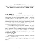 CHUYỂN ĐỘNG của các vật có KHỐI LƯỢNG THAY đổi l16 