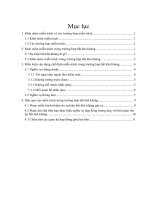 LUẬN VĂN MIỄN TRÁCH TRONG TRƯỜNG HỢP BẤT KHÀ KHÁNG