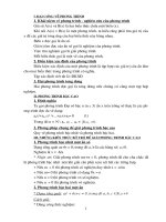 Phương pháp giải phương trình bậc cao dành cho học sinh bậc trung học cơ sở