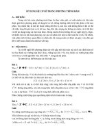 SỬ DỤNG hệ cơ số TRONG PHƯƠNG TRÌNH hàm t04 