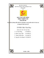 Tìm hiểu hệ thống điều khiển tốc độ động cơ một chiều kích từ vĩnh cửu sử dụng bộ băm áp cầu H