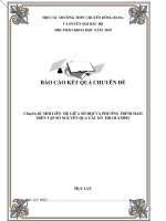 Chuyên đề mối LIÊN  hệ GIỮA số HỌCVÀ PHƯƠNG TRÌNH HÀMT07 