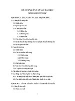 DE CUONG KINH TE HOC UFM