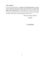 Nghiên cứu đề xuất giải pháp nâng cao công tác quản lý chất lượng công trình xây dựng tại ban quản lý xây dựng huyện quảng ninh, tỉnh quảng bình 