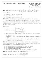 DE VA DA TT VAO 10   LUONG THE VINH 2019   2020 LAN 1