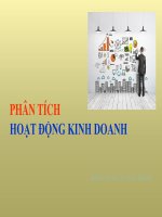 Bài giảng phân tích hoạt động kinh doanh   chương 1một số vấn đề chung về phân tích hoạt động kinh doanh 