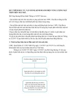 QUY TRÌNH ĐẦU TƯ DỰ ÁN ĐIỆN MẶT TRỜI MÁI NHÀ