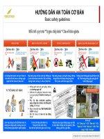 hướng dẫn an toàn cơ bản cho công nhân
