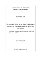 Phương pháp MPMM trong phân tích động lực học kết cấu tấm Mindlin chịu tải trọng điều hòa di động
