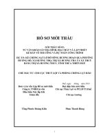 DỰ ÁN: KÈ CHỐNG SẠT LỞ BỜ SÔNG HƯƠNG ĐOẠN QUA PHƯỜNG HƯƠNG HỒ, XÃ HƯƠNG THỌ, THỊ XÃ HƯƠNG TRÀ VÀ XÃ THUỶ BẰNG THỊ XÃ HƯƠNG THUỶ, TỈNH THỪA THIÊN HUẾ