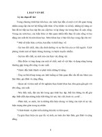 Áp dụng phương pháp “bàn tay nặn bột” trong dạy môn khoa học lớp 5