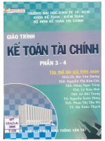 Giáo trình kế toán tài chính   phần 3  4 