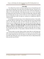 Nâng cao chất lượng cảm nhận của khách hàng đối với thương hiệu gà rán Popeyes trên địa bàn Hà Nội