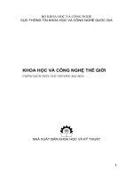 KHOA HỌC VÀ CÔNG NGHỆ THẾ GIỚI CHÍNH SÁCH THÚC ĐẨY THƯƠNG MẠI HÓA