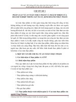 CHUYÊN ĐỀ PHÁP LUẬT VỀ AN TOÀN THỰC PHẨM VÀ TRÁCH NHIỆM CỦA DOANH NGHIỆP TRONG SẢN XUẤT, KINH DOANH THỰC PHẨM