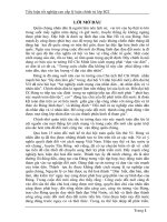 Luận văn cao cấp chính trị Tăng cường và đổi mới công tác vận động quần chúng, phát huy quyền làm chủ của nhân dân trong tình hình mới