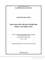 Giao thoa giữa văn học và điện ảnh trong Vợ chồng A Phủ