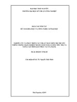 NGHIÊN CỨU VÀ PHÁT TRIỂN CÁC THUẬT TOÁN MỚI CHO TRUYỀN THÔNG TRONG MẠNG ROBOT NHẰM GIẢM NĂNG LƯỢNG TIÊU THỤ VÀ NÂNG CAO THỜI GIAN PHỤC VỤ CỦA MẠNG