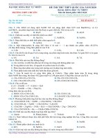 Thư viện đề 2020 đề số 80  thi thử THPT 2020  chuyên KHTN hà nội lần 4 